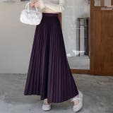 ハイウエストプリーツロングスカート | Doux Belle | 詳細画像13