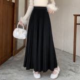 ハイウエストプリーツロングスカート | Doux Belle | 詳細画像19