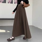 ハイウエストプリーツロングスカート | Doux Belle | 詳細画像8