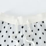 ドット柄フレアニットパンツ | Doux Belle  | 詳細画像16 