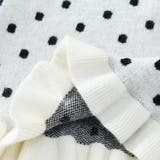 ドット柄フレアニットパンツ | Doux Belle  | 詳細画像18 