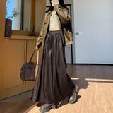 フェイクレザーワイドパンツ | Doux Belle  | 詳細画像7 
