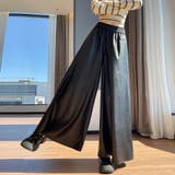 フェイクレザーワイドパンツ | Doux Belle  | 詳細画像9 
