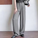 タック入りワイドパンツ レディース パンツ | Doux Belle  | 詳細画像10 