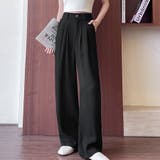 タック入りワイドパンツ レディース パンツ | Doux Belle  | 詳細画像26 
