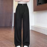 タック入りワイドパンツ レディース パンツ | Doux Belle  | 詳細画像29 