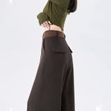 タックデザインワイドパンツ レディース パンツ | Doux Belle  | 詳細画像11 