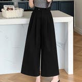 タックワイドパンツ レディース パンツ | Doux Belle  | 詳細画像18 