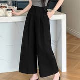 タックワイドパンツ レディース パンツ | Doux Belle  | 詳細画像19 