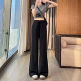 シンプルデザインロングパンツ レディース パンツ | Doux Belle  | 詳細画像19 