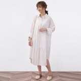 麻混素材シャツワンピ アウター レディース | Doux Belle  | 詳細画像12 