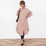 麻混素材シャツワンピ アウター レディース | Doux Belle  | 詳細画像15 