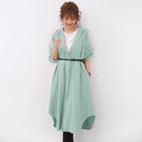 麻混素材シャツワンピ アウター レディース | Doux Belle  | 詳細画像17 