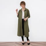 麻混素材シャツワンピ アウター レディース | Doux Belle  | 詳細画像21 