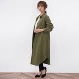 麻混素材シャツワンピ アウター レディース | Doux Belle  | 詳細画像22 