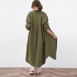 麻混素材シャツワンピ アウター レディース | Doux Belle  | 詳細画像26 