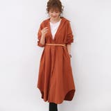 麻混素材シャツワンピ アウター レディース | Doux Belle  | 詳細画像30 