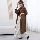 麻混素材シャツワンピ アウター レディース | Doux Belle  | 詳細画像34 