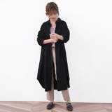 麻混素材シャツワンピ アウター レディース | Doux Belle  | 詳細画像35 