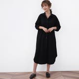 麻混素材シャツワンピ アウター レディース | Doux Belle  | 詳細画像39 