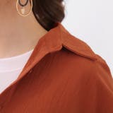 麻混素材シャツワンピ アウター レディース | Doux Belle  | 詳細画像40 