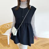 トップス ベスト レディースファッション | Doux Belle  | 詳細画像1 