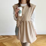 ベージュ | トップス ベスト レディースファッション | Doux Belle 