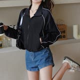 クロップド丈トラックジャケット | Doux Belle  | 詳細画像14 