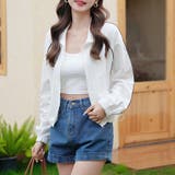 クロップド丈トラックジャケット | Doux Belle  | 詳細画像2 