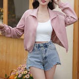 クロップド丈トラックジャケット | Doux Belle  | 詳細画像9 