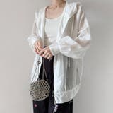 ホワイト | オーバーサイズシアーパーカ | Doux Belle 