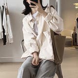 オーバーサイズシャツジャケット | Doux Belle  | 詳細画像7 