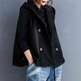 フード付きダブルボタンベスト | Doux Belle  | 詳細画像3 