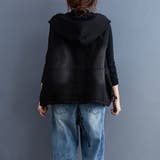 フード付きダブルボタンベスト | Doux Belle  | 詳細画像4 