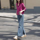 ワッフル素材ハイネックジップアップジャケット | Doux Belle  | 詳細画像6 