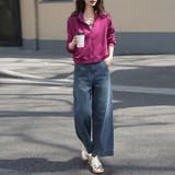 ワッフル素材ハイネックジップアップジャケット | Doux Belle  | 詳細画像7 