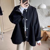 配色ボタンゆるシルエットライトジャケット | Doux Belle | 詳細画像11