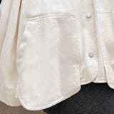 配色ボタンゆるシルエットライトジャケット | Doux Belle | 詳細画像14