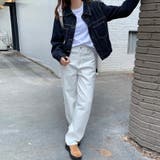 ステッチ入りクラシックデニムジャケット | Doux Belle | 詳細画像3