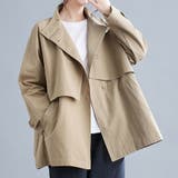 ケープ風デザイントレンチコート | Doux Belle  | 詳細画像1 