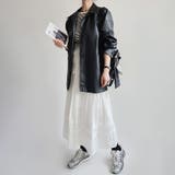 フェイクレザーシャツジャケット | Doux Belle | 詳細画像2