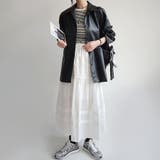 フェイクレザーシャツジャケット | Doux Belle | 詳細画像3