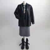 フェイクレザーシャツジャケット | Doux Belle | 詳細画像7