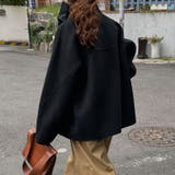 ウール調ワイドカラーショートジャケット | Doux Belle  | 詳細画像17 