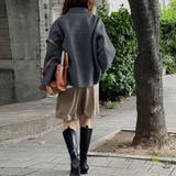 ウール調ワイドカラーショートジャケット | Doux Belle  | 詳細画像3 