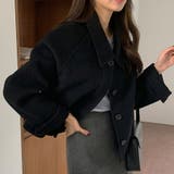 ワイドカラーショートジャケット | Doux Belle  | 詳細画像11 