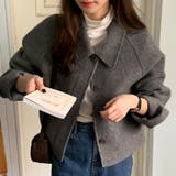 ワイドカラーショートジャケット | Doux Belle  | 詳細画像13 