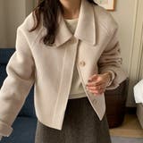 ワイドカラーショートジャケット | Doux Belle  | 詳細画像6 