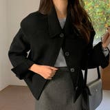 ワイドカラーショートジャケット | Doux Belle  | 詳細画像9 