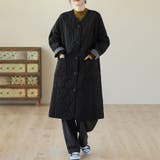 ダイヤキルト加工ロングコート | Doux Belle  | 詳細画像13 